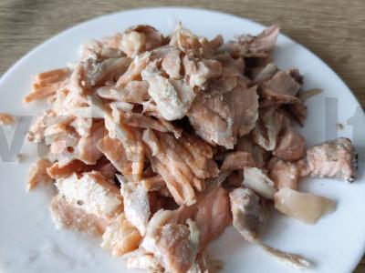 Biudžetinė raudonos žuvies žuvienė Žingsnis 12