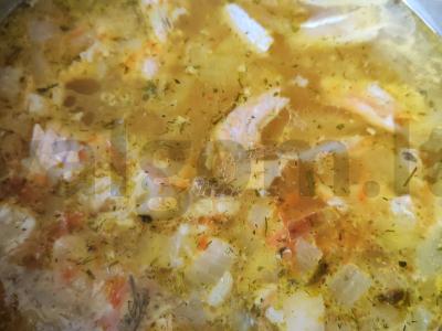 Biudžetinė raudonos žuvies žuvienė pagrindine nuotrauka