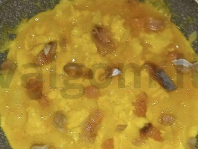 Silpnai sūdyta upėtakis su kiaušinių užpilu Žingsnis 7