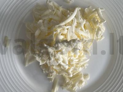 Smėlinis pyragas su abrikosais Žingsnis 1