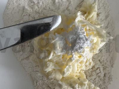 Smėlinis pyragas su abrikosais Žingsnis 5