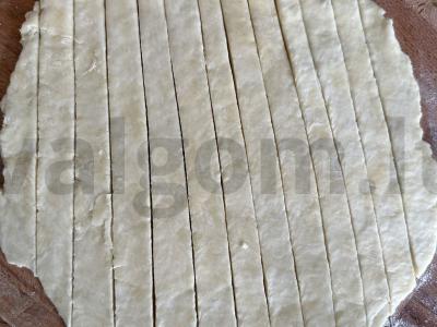 Smėlinis pyragas su abrikosais Žingsnis 17