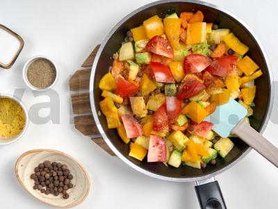 Daržovių troškinys su tirpintu sviestu Žingsnis 2