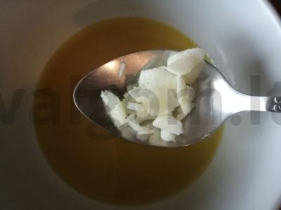 Marinuota kopūstų užkandis stiklainyje Žingsnis 4