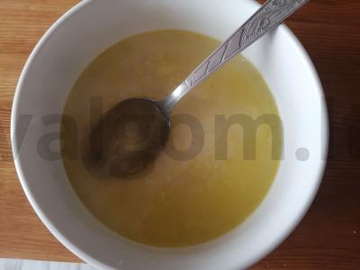 Marinuota kopūstų užkandis stiklainyje Žingsnis 6