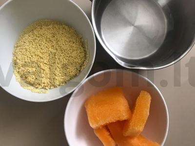 Kukurūzų košė su moliūgu Žingsnis 1