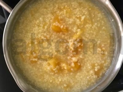 Kukurūzų košė su moliūgu Žingsnis 3