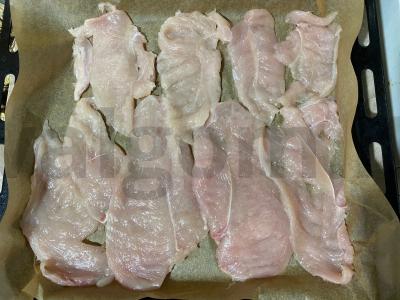 Vištienos filė prancūziškai Žingsnis 1