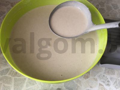 Vegetariški viso grūdo blynai Žingsnis 6