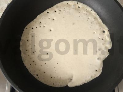 Vegetariški viso grūdo blynai Žingsnis 7