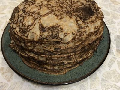 Vegetariški viso grūdo blynai pagrindine nuotrauka