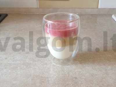 Kremiškas varškės desertas su vaisiais Žingsnis 6