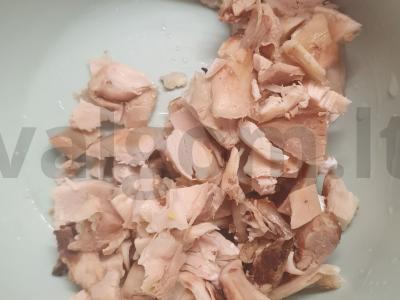 Salotas „Vištiena korėjietiškai“ Žingsnis 1