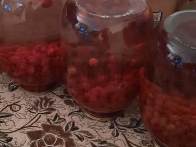 Kompotas „Rūgščiai saldus nuotaikas“ pagrindine nuotrauka