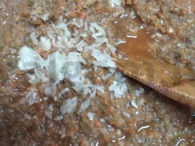 Aštrus adjika žiemai iš cukinijų Žingsnis 3