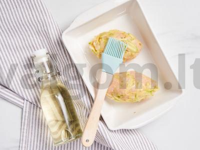 Kalakutienos kotletai su jūros ešeriu Žingsnis 2