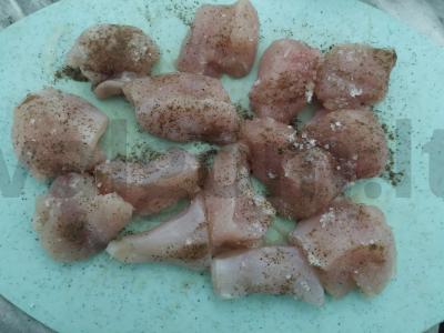 Kepta kalakutienos filė su grietine Žingsnis 1