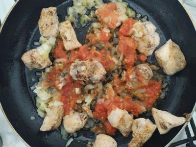 Kepta kalakutienos filė su grietine Žingsnis 3