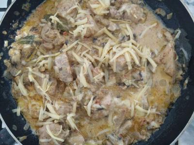 Kepta kalakutienos filė su grietine Žingsnis 5