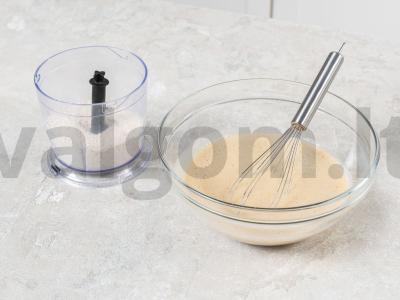 Avižų bananų keksiukas Žingsnis 1