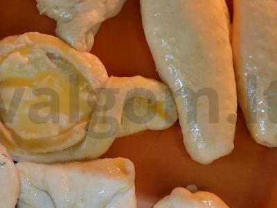 Varškės bandelės iš picos tešlos Žingsnis 6