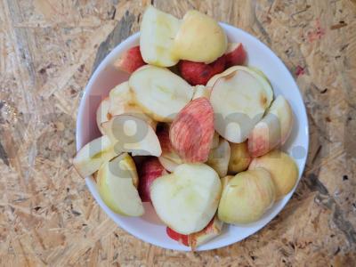 Obuolių tyrės pastila Žingsnis 1