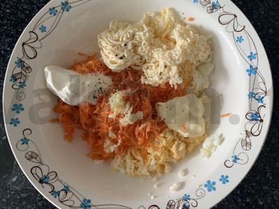 Morkų užtepas ant duonos Žingsnis 4