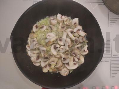 Keptas lašišos filė su laimu ir grybų padažu Žingsnis 2