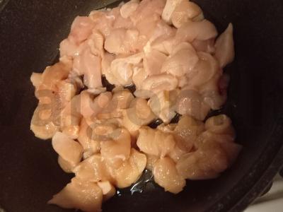 Šalmonas su mėsa Žingsnis 1