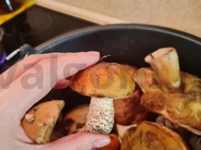 Kepti grybų asorti Žingsnis 1