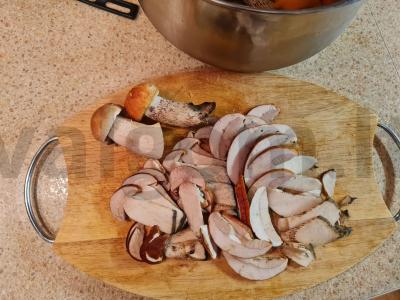 Kepti grybų asorti Žingsnis 4