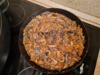 Kepti grybų asorti Žingsnis 7