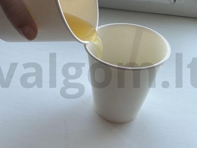 Skanus kokteilis su pienu ir sultimis Žingsnis 2