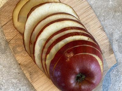 Blynai „Obuolių skiltelės“ Žingsnis 2