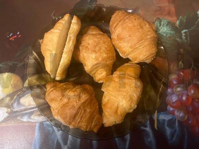 Kruasanai su vištienos ir grybų įdaru Žingsnis 5