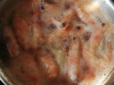 Krevetės tešloje Žingsnis 1