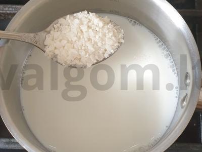 Ryžių košė su bananais Žingsnis 1