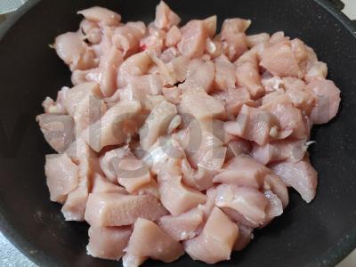 Vištienos filė grietinėje su česnaku Žingsnis 1