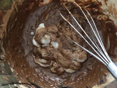 Bananų keksiukas PP Žingsnis 4