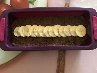 Bananų keksiukas PP Žingsnis 6