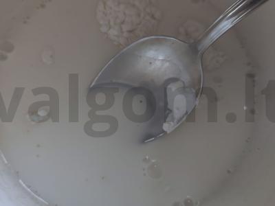 Pieninis kisielius pagal senovinius receptus Žingsnis 5