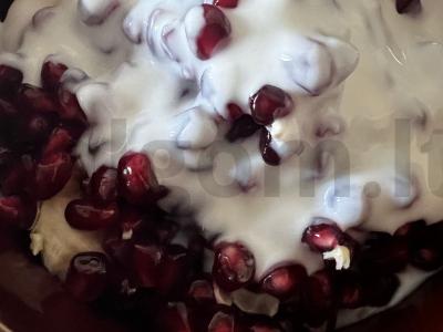 Vaisių salotos su varške ir jogurtu Žingsnis 3