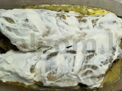 Baltoji žuvis, kepta su krienais Žingsnis 2