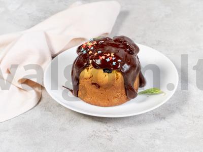 Šokoladinė glazūra velykiniams pyragams pagrindine nuotrauka