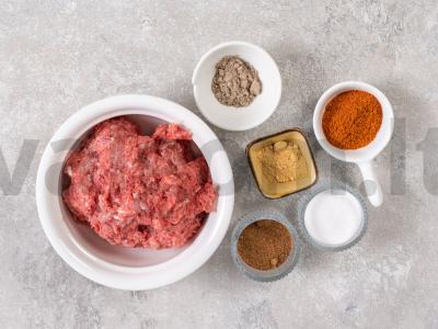 Mėsos duona orkaitėje Žingsnis 1