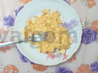 Kavos-bananų keksiukas mikrobangų krosnelėje Žingsnis 1