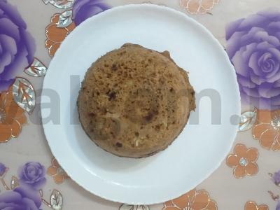 Kavos-bananų keksiukas mikrobangų krosnelėje Žingsnis 4