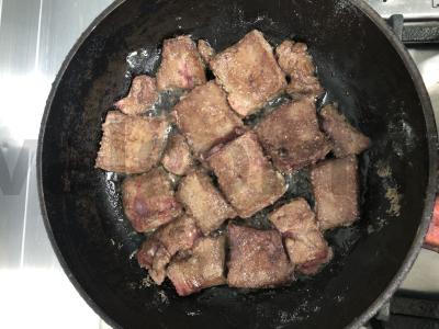 Kepta jautienos kepenėlė Žingsnis 3