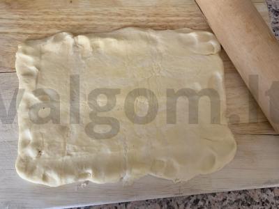 Prancūziški kruasanai Žingsnis 1