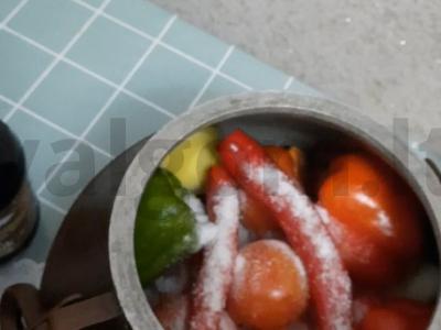 Aviena su daržovėmis Žingsnis 2